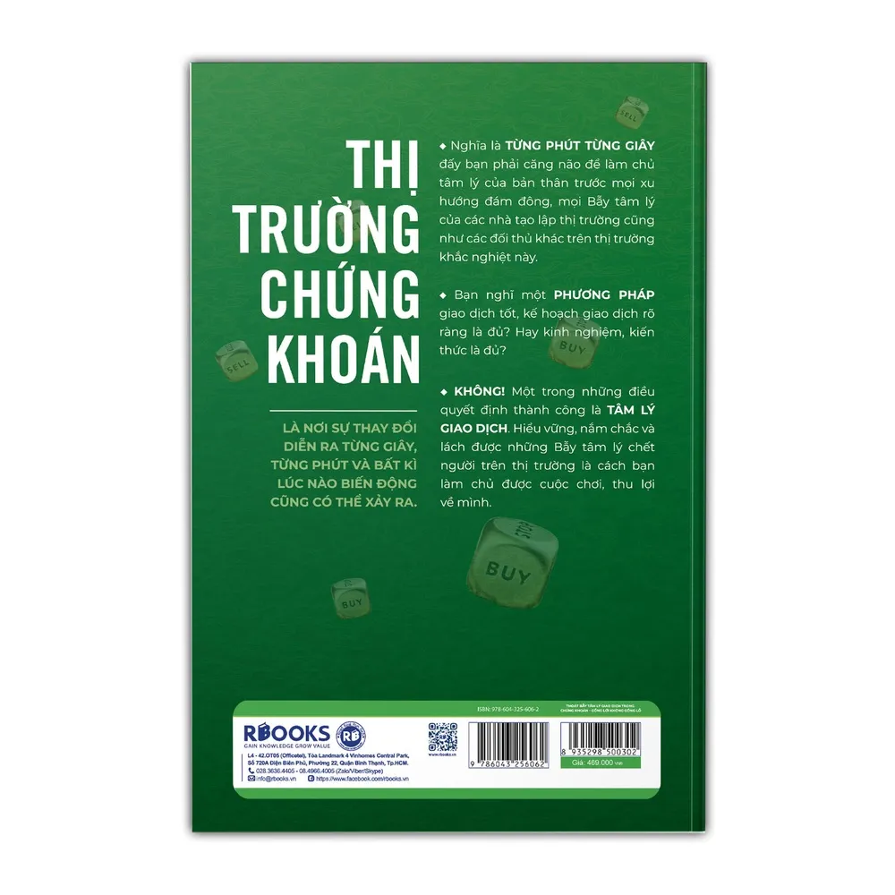 Ảnh Sách - Thoát Bẫy Tâm Lý Giao Dịch Trong Chứng Khoán - Gồng Lời Không Gồng Lỗ (Tặng kèm bookmark) - Rita Stevens 3