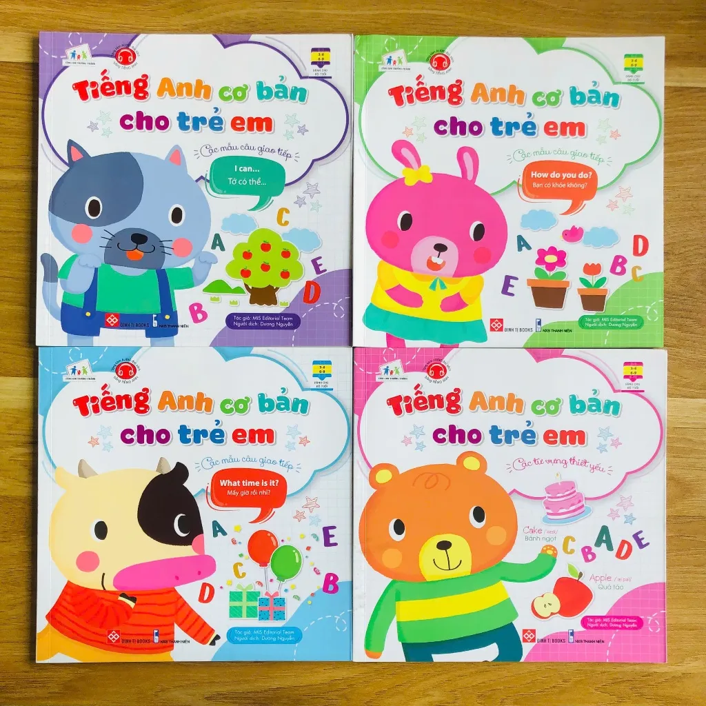 Ảnh Sách - Tiếng Anh cơ bản cho trẻ em - Dành cho bé từ 3 đến 9 tuổi 2