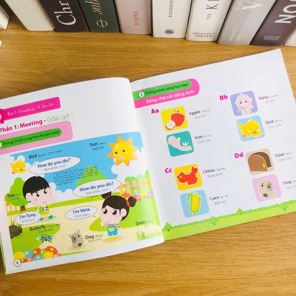 Ảnh Sách - Tiếng Anh cơ bản cho trẻ em - Dành cho bé từ 3 đến 9 tuổi 4