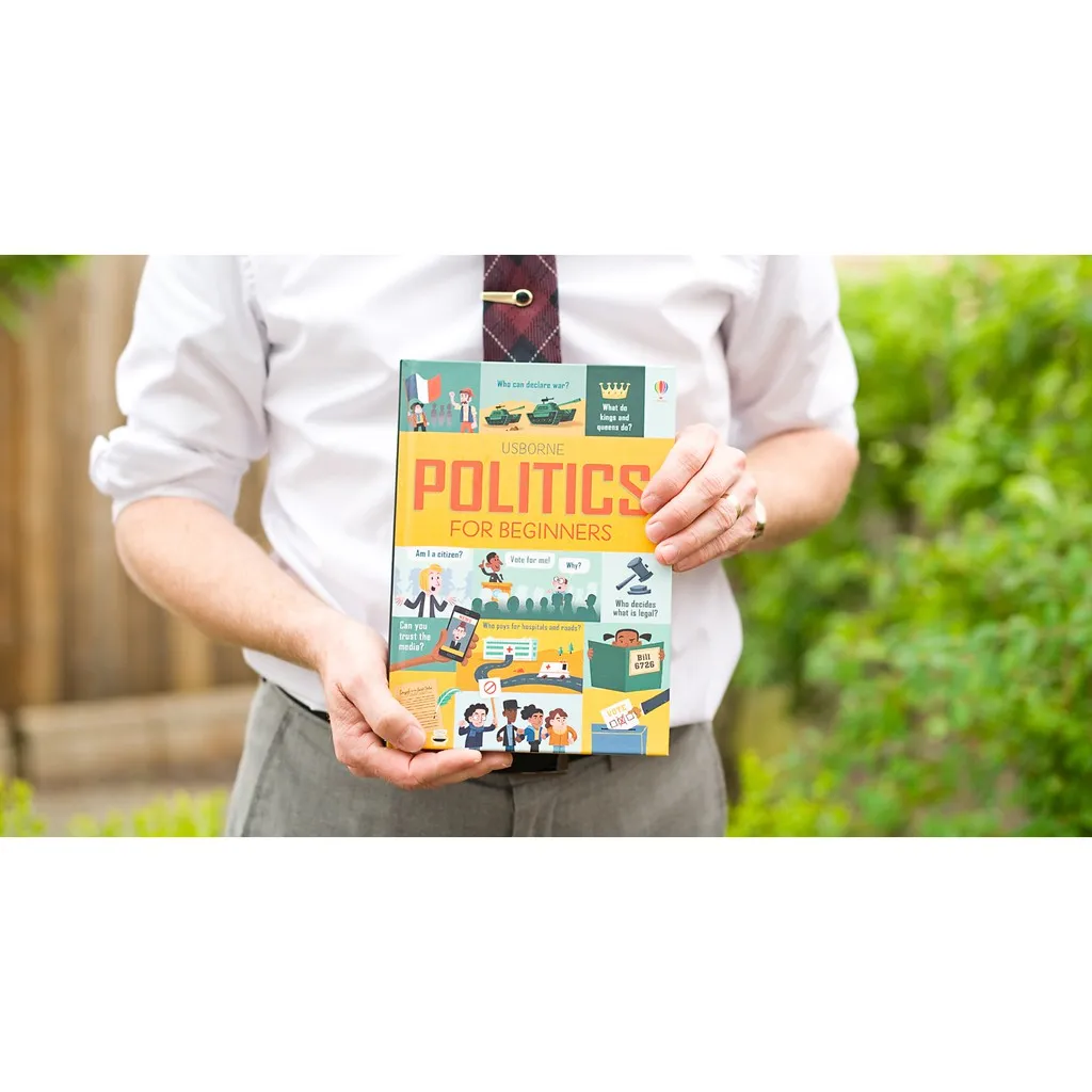 Ảnh Sách tiếng anh Politics for Beginers Usborne dành cho trẻ em, thiếu nhi, người học ngoại ngữ, học sinh trung học 2