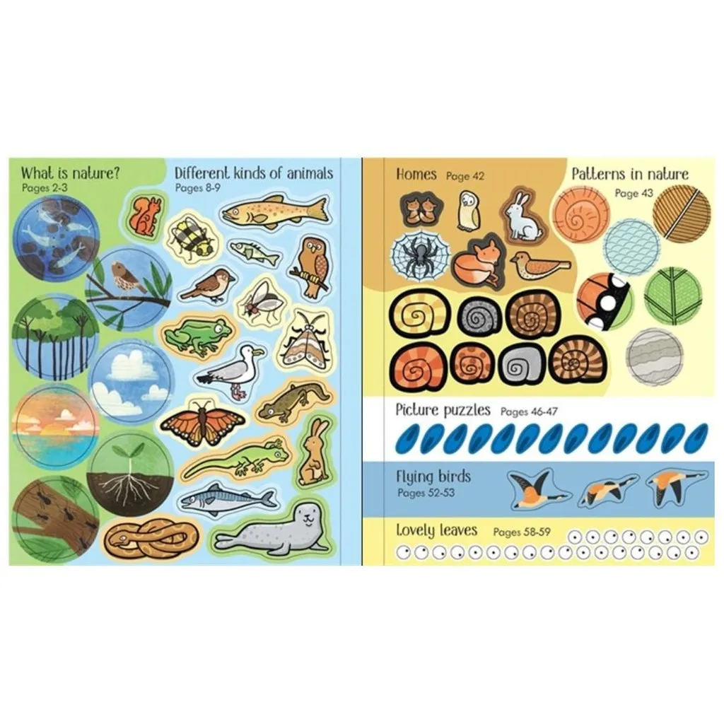 Ảnh Sách tiếng anh Usborne - Little children's Activity book - tổng hợp kỹ năng hoạt động cho bé tìm kiếm, tô màu, bóc dán, 4