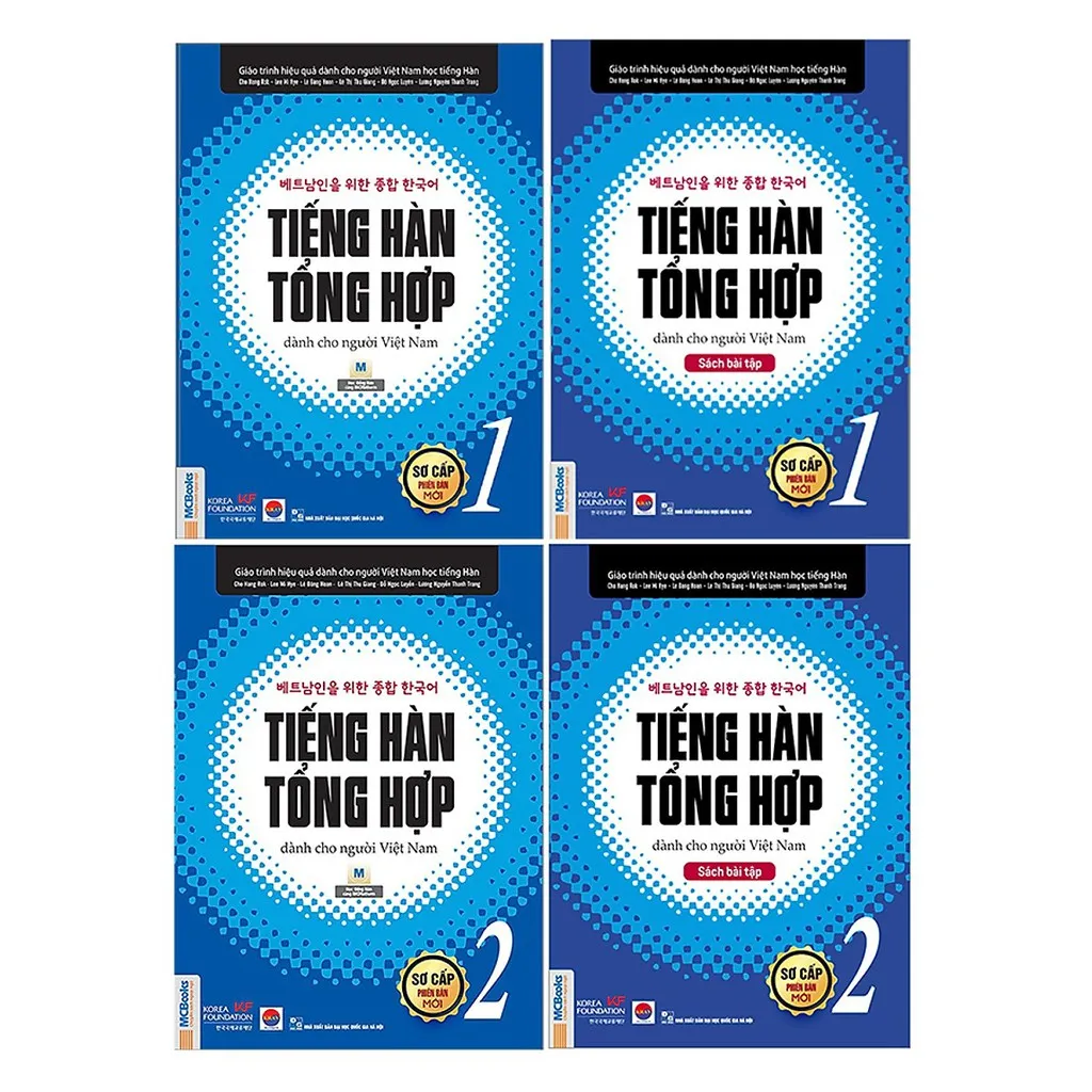 Ảnh Sách - Tiếng Hàn Tổng Hợp Dành Cho Người Việt Nam Sơ Cấp 1,2 (Combo/Lẻ) 1