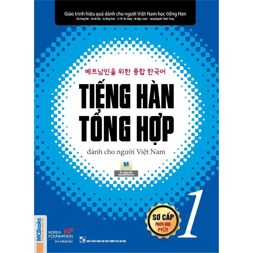 Ảnh Sách - Tiếng Hàn Tổng Hợp Dành Cho Người Việt Nam Sơ Cấp 1,2 (Combo/Lẻ) 3