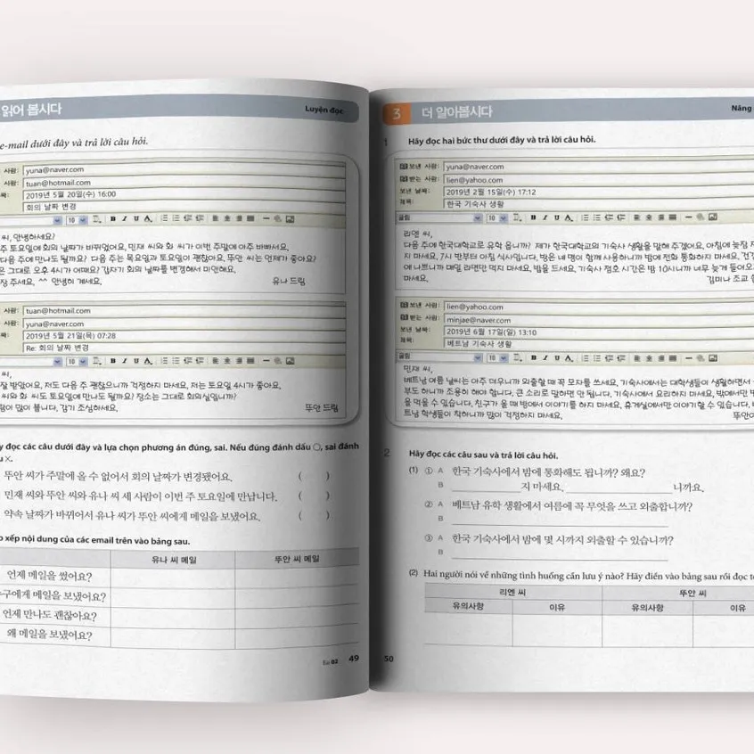 Ảnh Sách Tiếng Hàn Tổng Hợp Dành Cho Người Việt Nam Sơ Cấp 1, Giáo Trình Và Bài Tập - Bizbooks 4