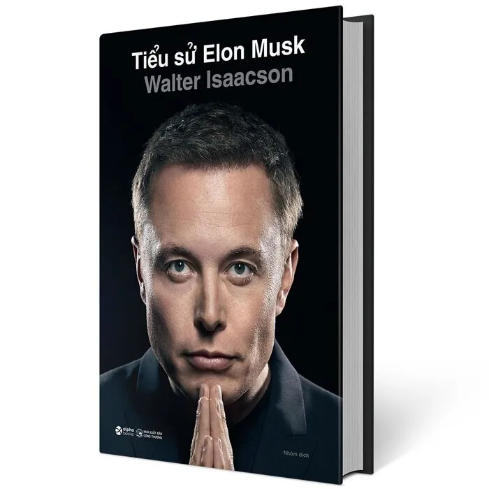 Ảnh Sách - Tiểu Sử Elon Musk ( Bìa Cứng ) - AlphaBooks 1