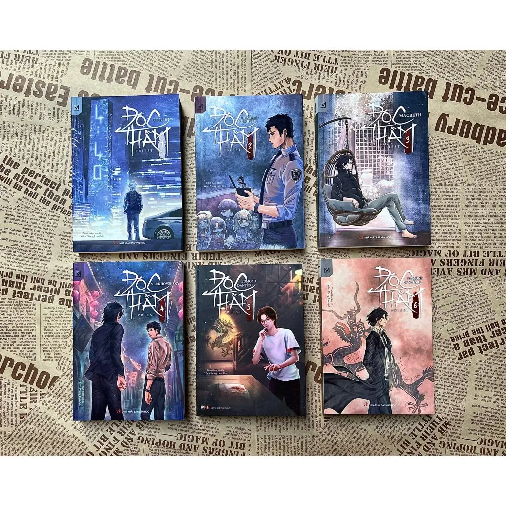 Ảnh Sách Tiểu Thuyết Đam Mỹ Trinh Thám - Đọc Thầm Bộ 6 cuốn tặng phụ kiện 2