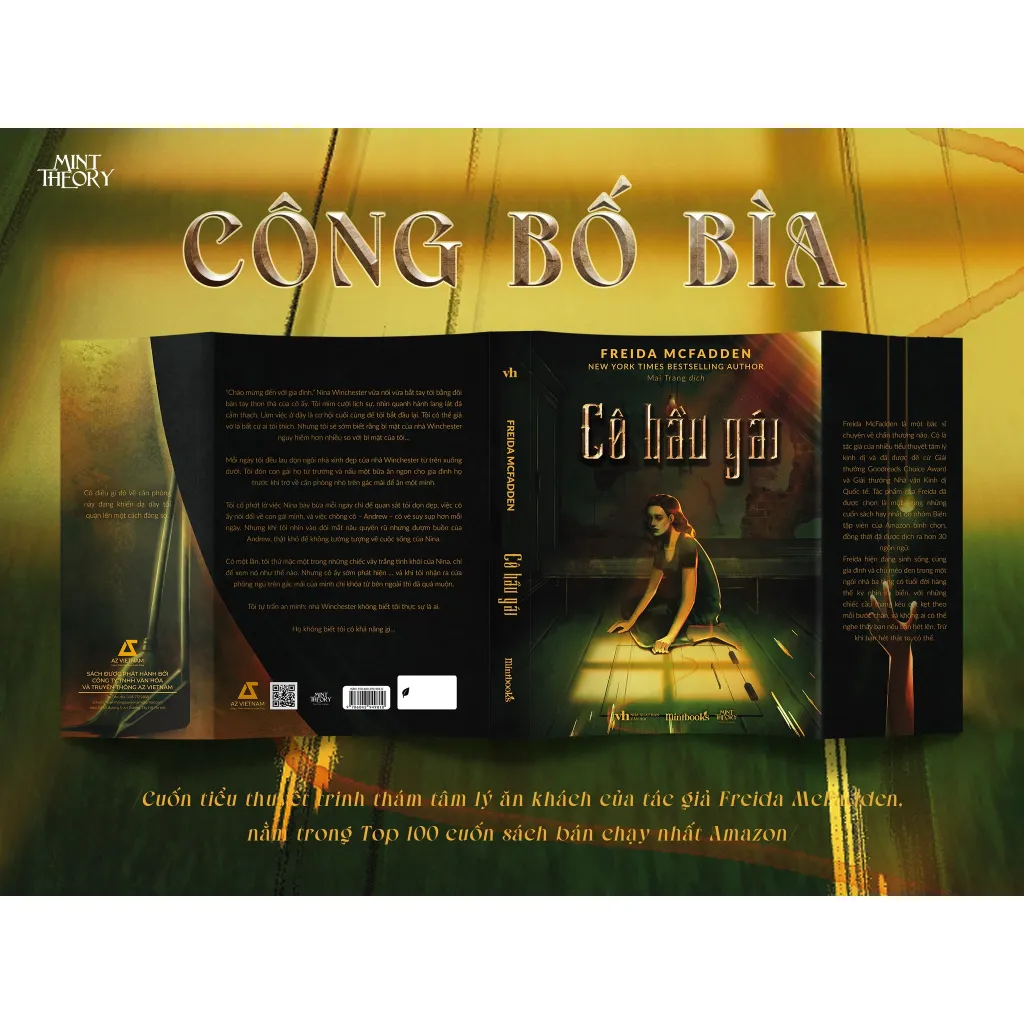Ảnh Sách - Tiểu Thuyết Trinh Thám - Cô hầu Gái - Freida McFadden 1