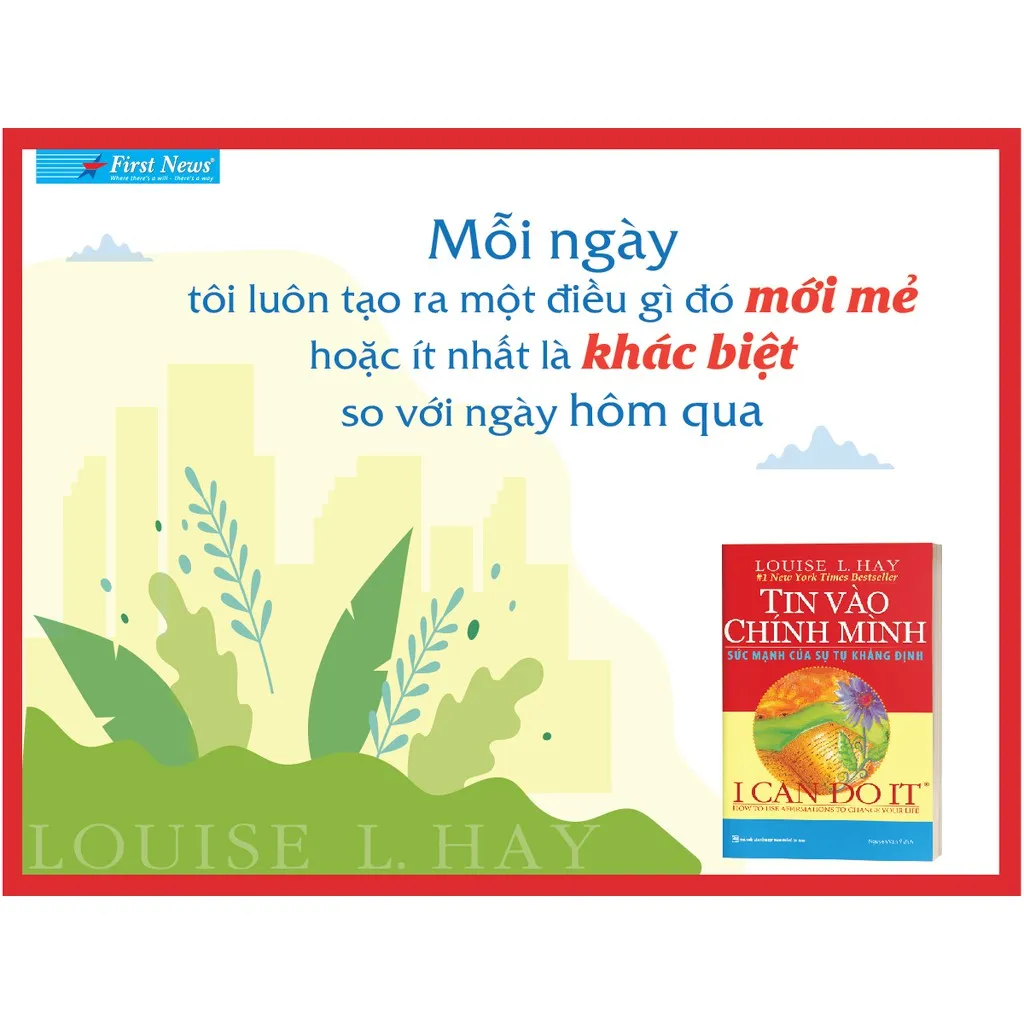 Ảnh Sách Tin Vào Chính Mình (Song Ngữ) - First News 3