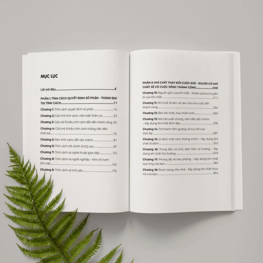 Ảnh Sách - Tính Cách Quyết Định Số Phận, Khí Chất Thay Đổi Cuộc Đời - Bizbooks 2