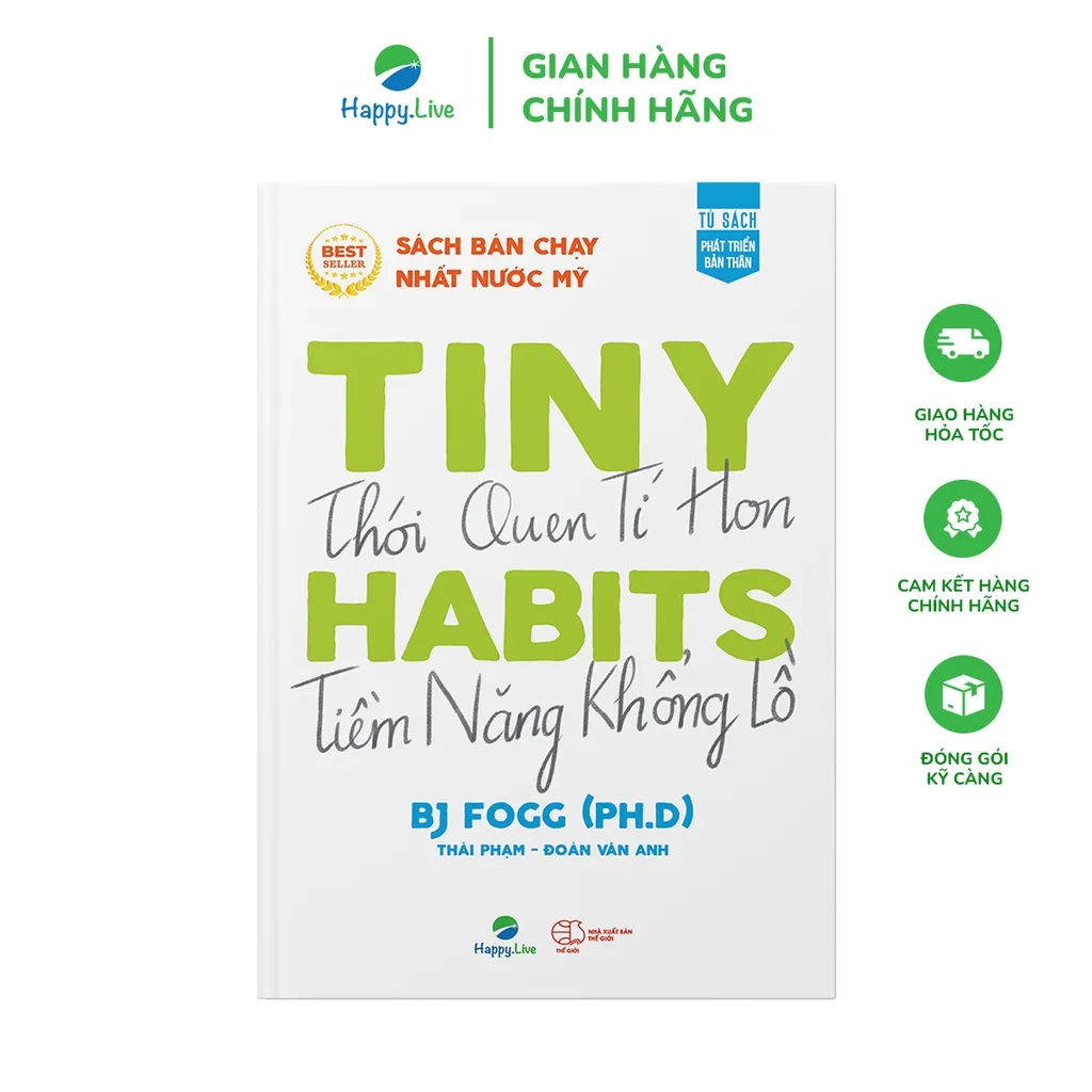 Ảnh Sách Tiny Habits - Thói Quen Tí Hon Tiềm Năng Khổng Lồ 1