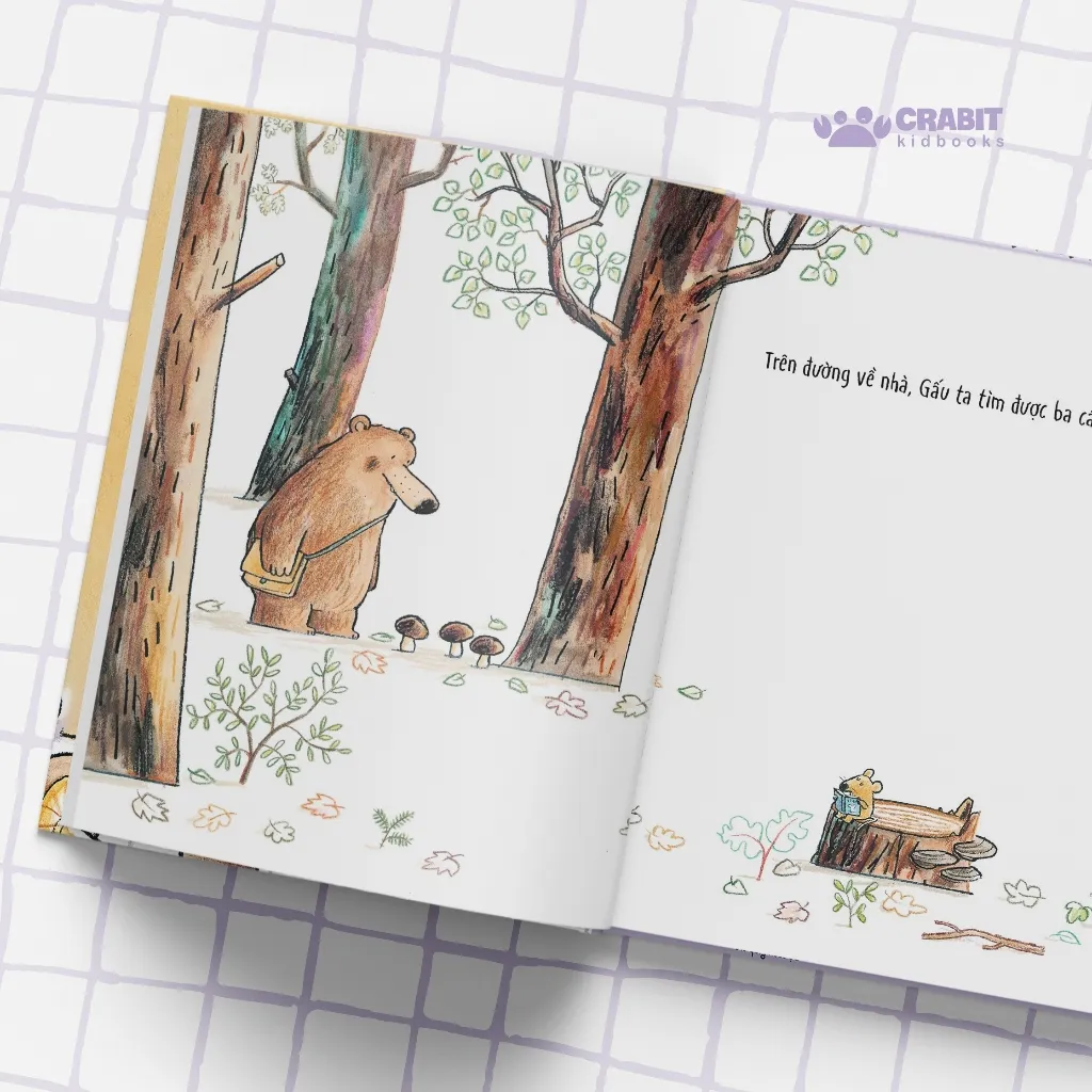Ảnh Sách - Tớ ăn hai cho cậu hẳn một cái nhé - Crabit Kidbooks 1