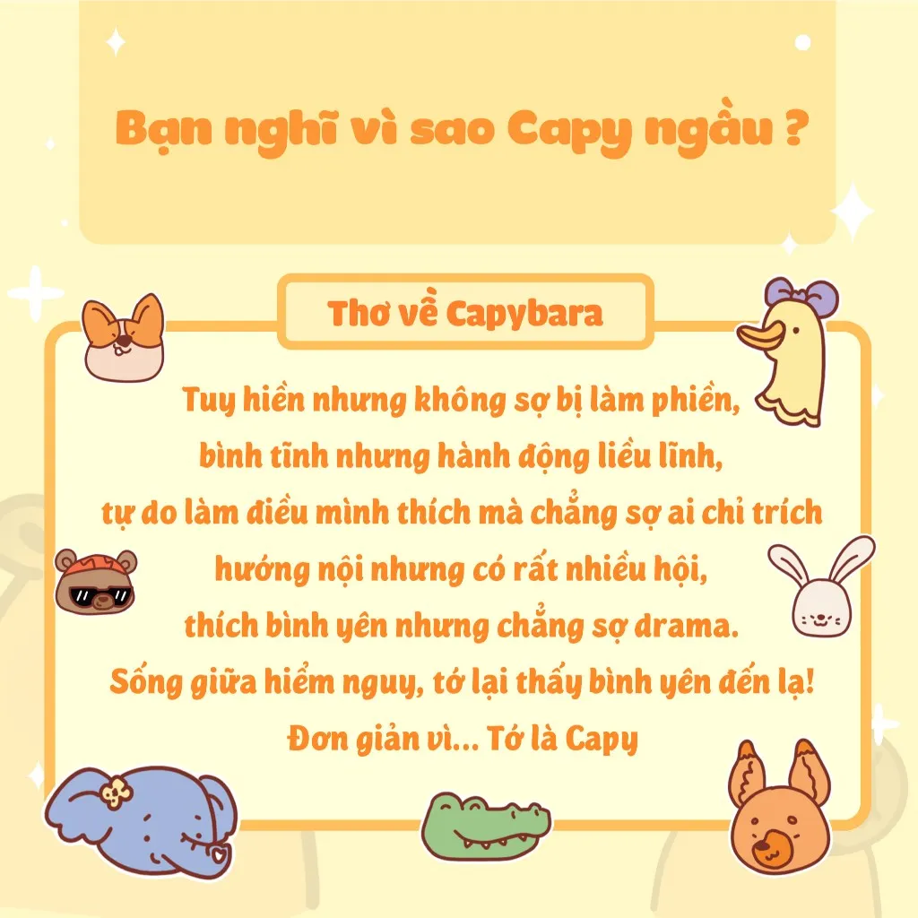 Ảnh Sách Tô Màu Capy và những người bạn 3