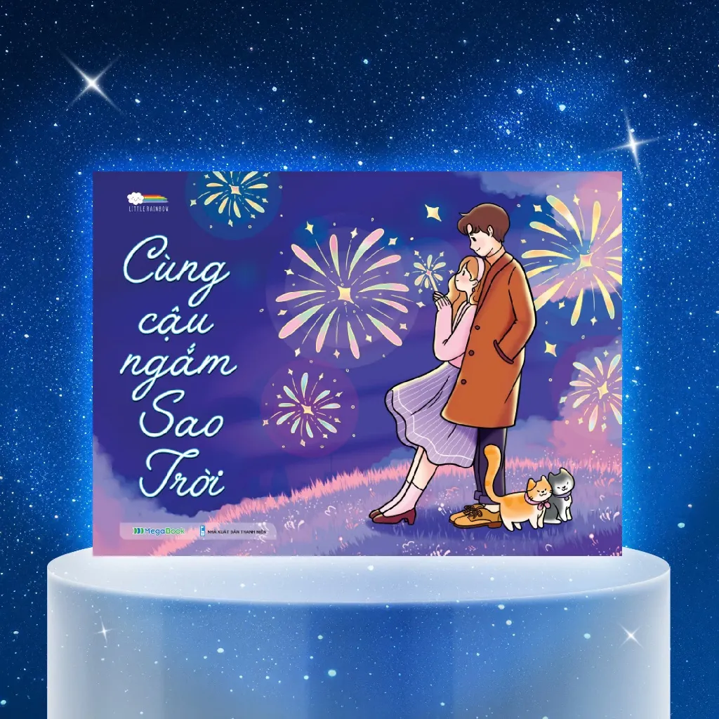 Ảnh Sách tô màu Cùng cậu ngắm sao trời (Tặng sticker) 2