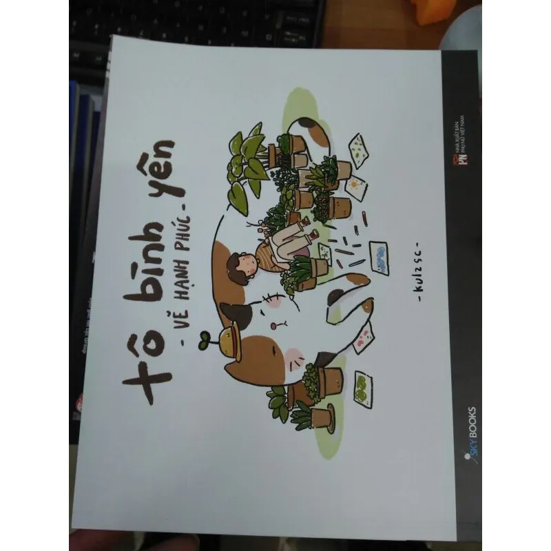 Ảnh Sách tô màu Tô bình yên vẽ hạnh phúc Kulzsc 1