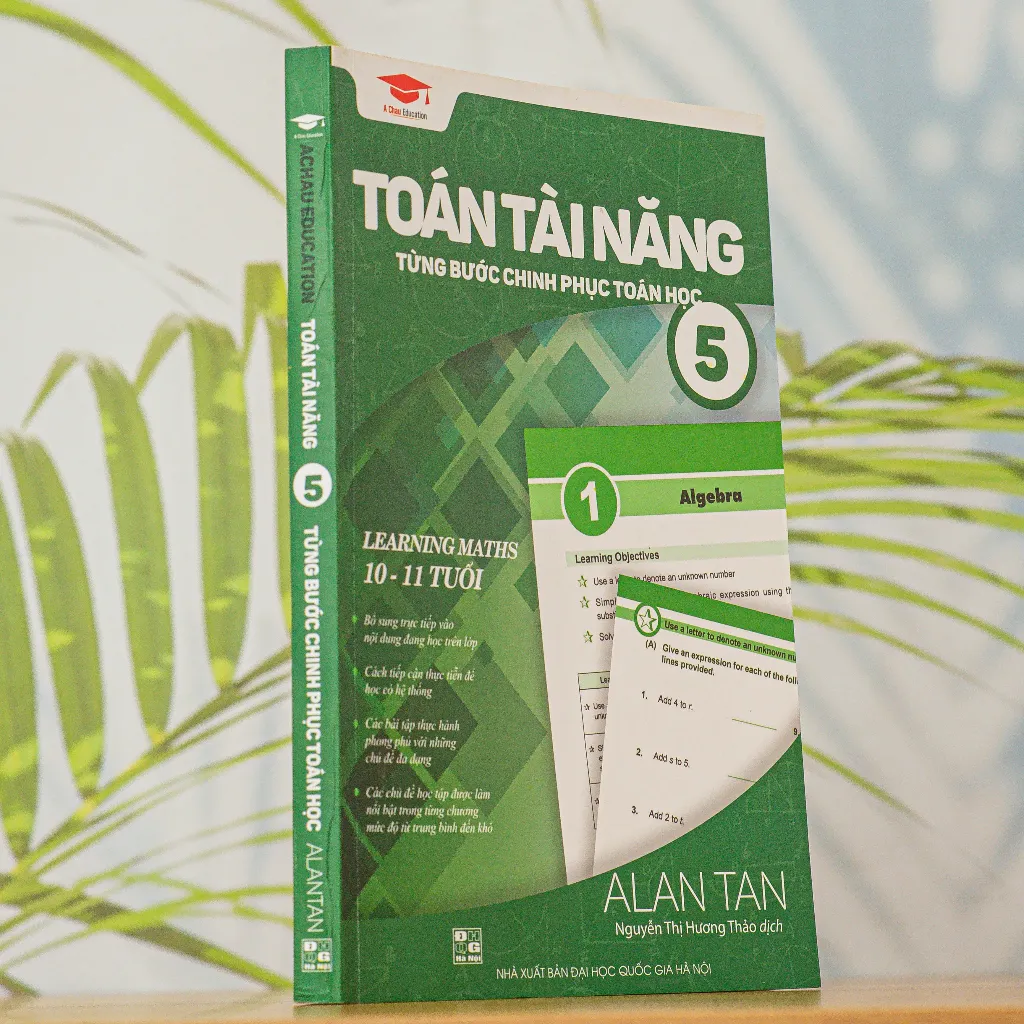 Ảnh Sách Toán Tài Năng 5 - Toán Song ngữ lớp 5 ( 10 - 11 tuổi ) 2
