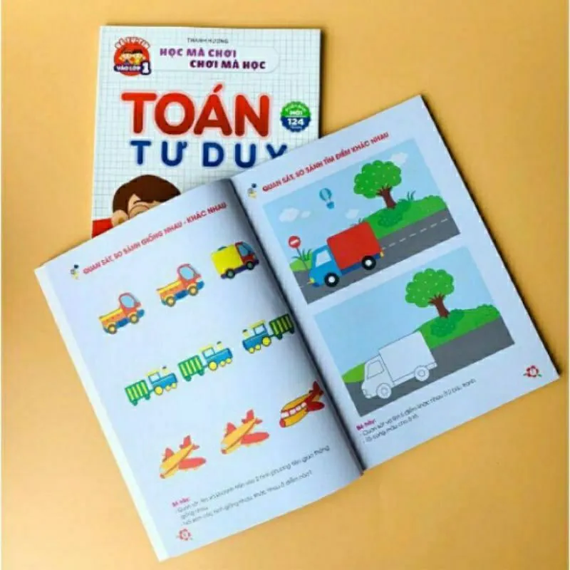 Ảnh Sách - Toán tư duy dành cho bé 4 - 6 tuổi 1