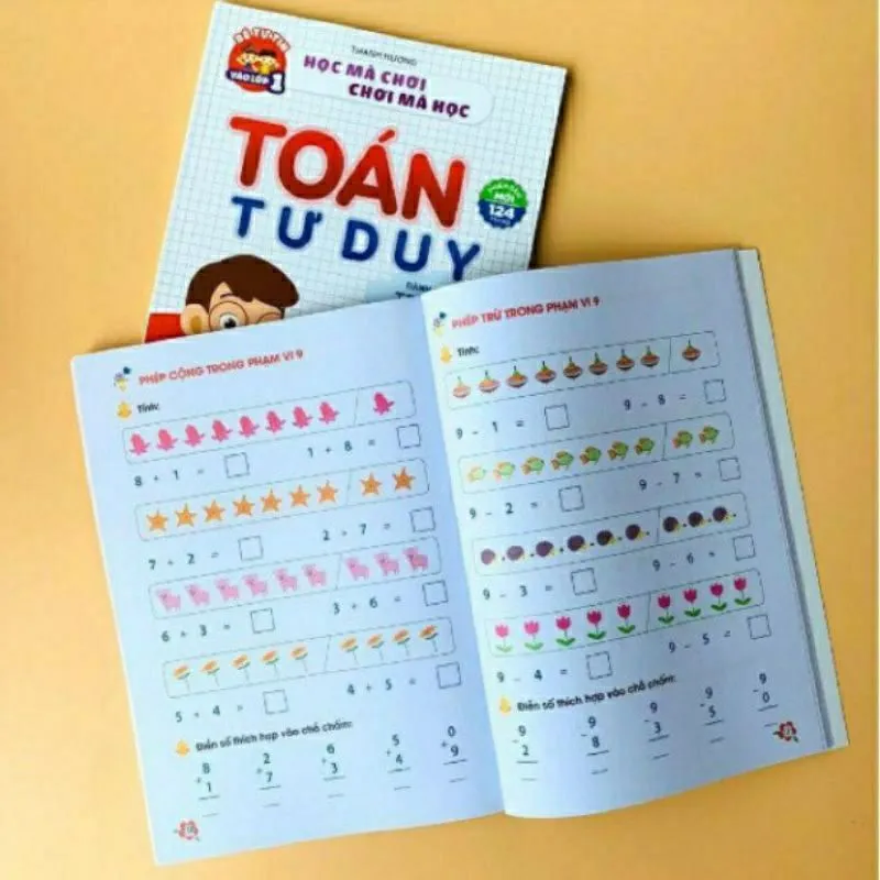 Ảnh Sách - Toán tư duy dành cho bé 4 - 6 tuổi 3