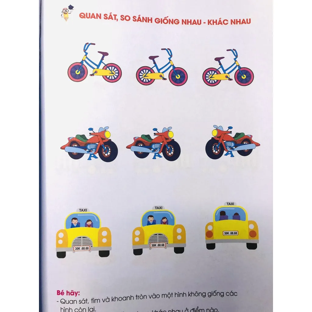 Ảnh Sách - Toán Tư Duy - Dành cho trẻ em 4 - 6 tuổi (bé tự tin vào lớp 1) 1