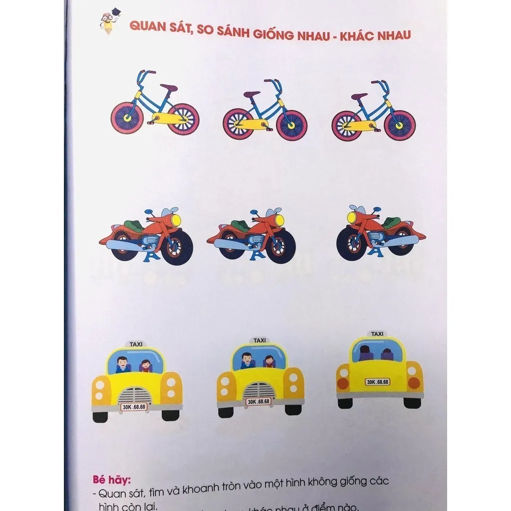Ảnh Sách - Toán Tư Duy - Dành cho trẻ em từ 4 - 6 tuổi - Toán Cho Bé 2