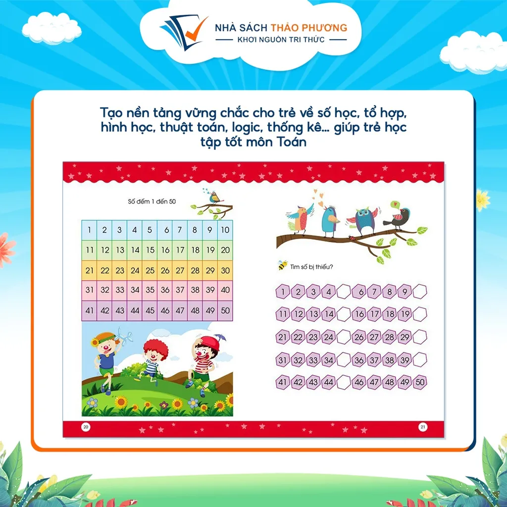 Ảnh Sách - Toán Tư Duy - Dành cho trẻ em từ 5 - 7 tuổi 2