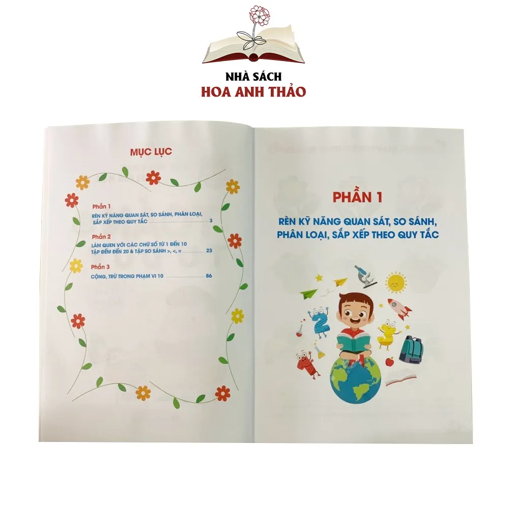 Ảnh Sách - Toán Tư Duy (Dành cho trẻ em từ 4 - 6 tuổi) 2