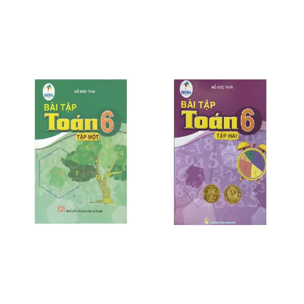 Ảnh Sách - Toán và bài tập toán lớp 6 /1+2 - chương trình cánh diều - bán kèm 1 quyển vở 3