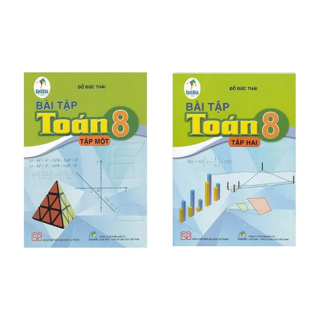 Ảnh Sách - Toán và bài tập toán lớp 8 /1+2 - Cánh diều + bán kèm 1 quyển vở 3