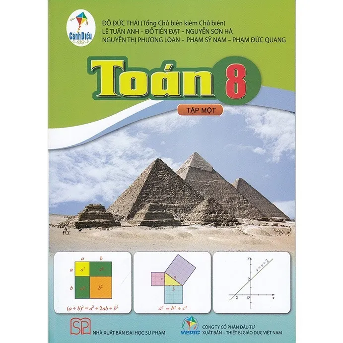 Ảnh Sách - Toán và bài tập toán lớp 8 /1+2 - Cánh diều + bán kèm 1 quyển vở 4