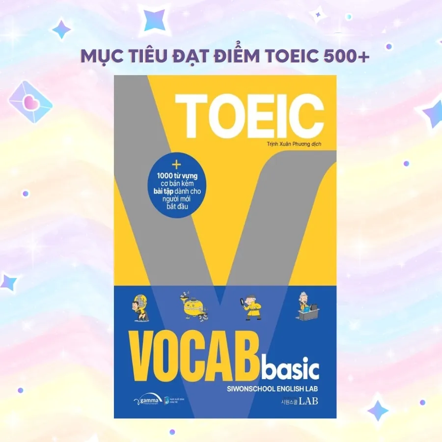 Ảnh Sách - Toeic vocab basic - 1000 từ vựng cơ bản kèm bài tập dành cho người mới bắt đầu 149k 1