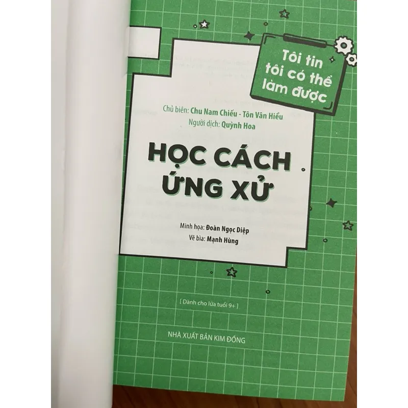 Ảnh Sách - Tôi Tin Tôi Có Thể Làm Được: Học Cách Học Tập – Học Cách Làm Việc – Học Cách Làm Người – Học Cách Ứng Xử TB 2020 3