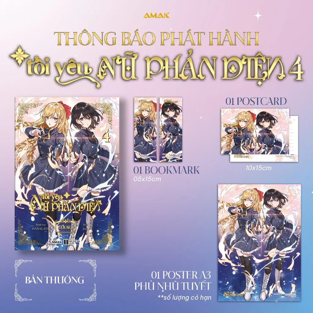 Ảnh Sách - Tôi Yêu Nữ Phản Diện - Tập 4 (Light Novel) 2