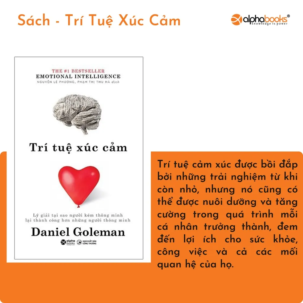 Ảnh Sách Trí Tuệ Xúc Cảm - Sức mạnh của EQ - Daniel Goleman 1