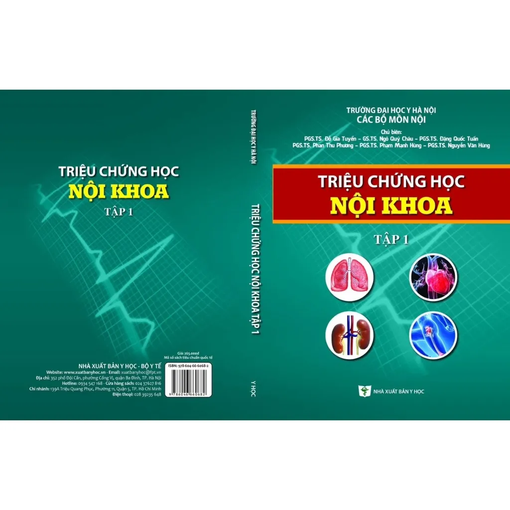 Ảnh Sách - Triệu chứng học Nội khoa (Tập 1 + Tập 2) 1