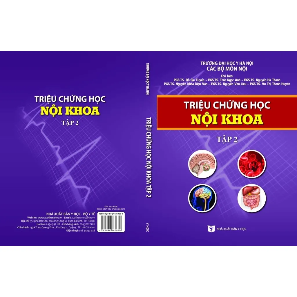 Ảnh Sách - Triệu chứng học Nội khoa (Tập 1 + Tập 2) 2