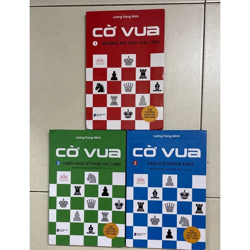 Ảnh Sách - (Trọn bộ 3 cuốn) Cờ Vua- Tác giả Lương Trọng Minh 2