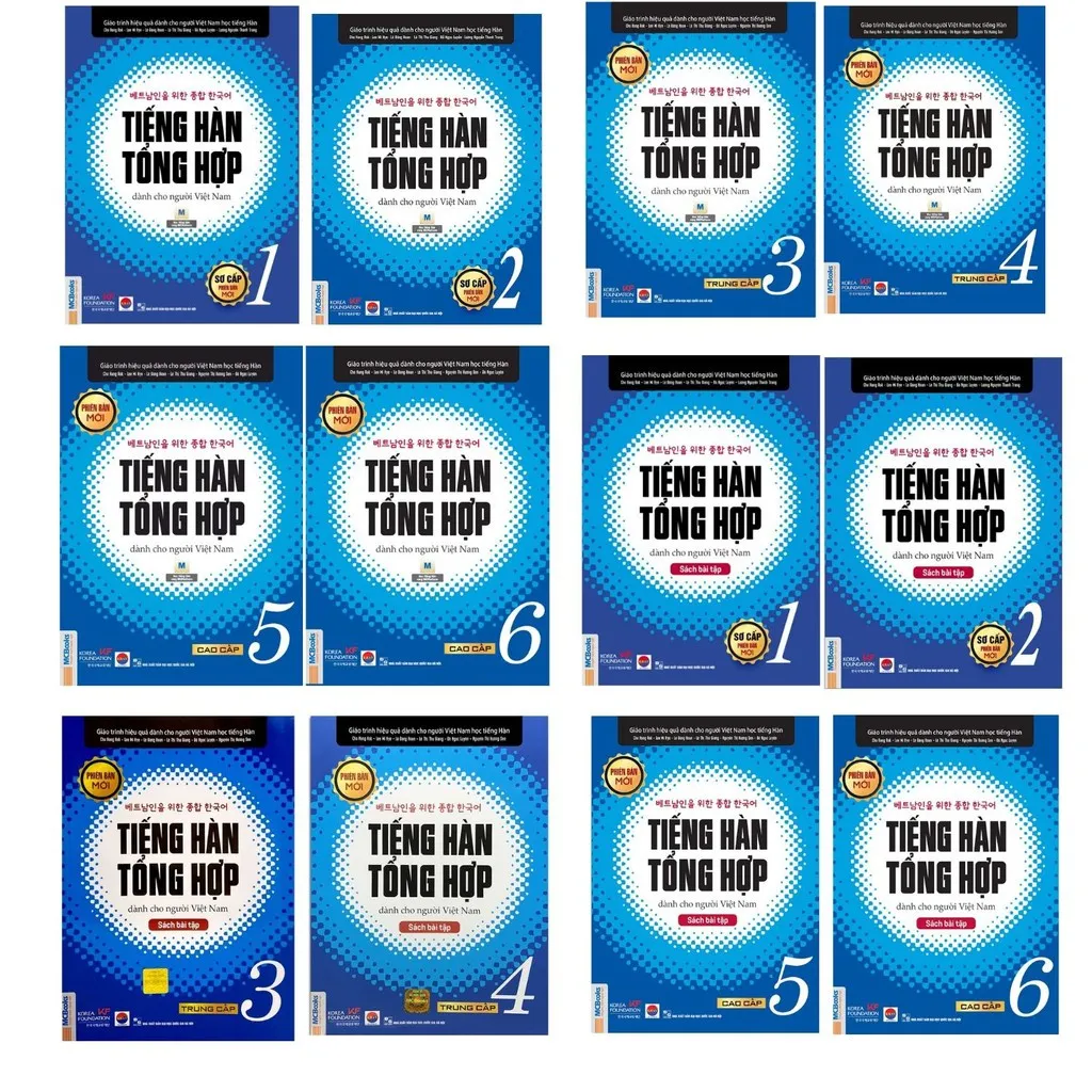 Ảnh Sách - Trọn bộ tiếng hàn tổng hợp dành cho người Việt Nam tập  1, 2, 3, 4, 5, 6 Lẻ tùy chọn mc4070620371 1