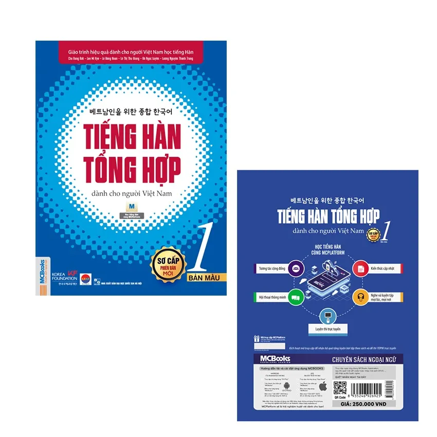 Ảnh Sách - Trọn bộ tiếng hàn tổng hợp dành cho người Việt Nam tập  1, 2, 3, 4, 5, 6 Lẻ tùy chọn mc4070620371 3