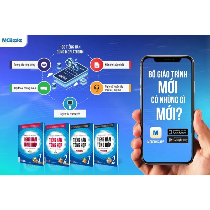 Ảnh Sách - Trọn Bộ Tiếng Hàn Tổng Hợp Dành Cho Người Việt Nam (Bản in Màu/Đen Trắng tùy chọn) 1