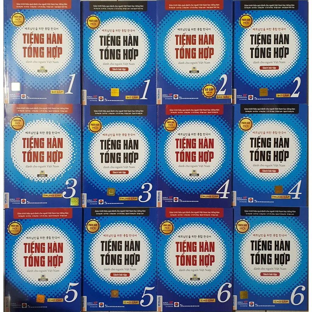 Ảnh Sách - Trọn bộ tiếng hàn tổng hợp dành cho người Việt Nam tập 1, 2, 3, 4, 5, 6 (Lẻ tùy chọn) 1