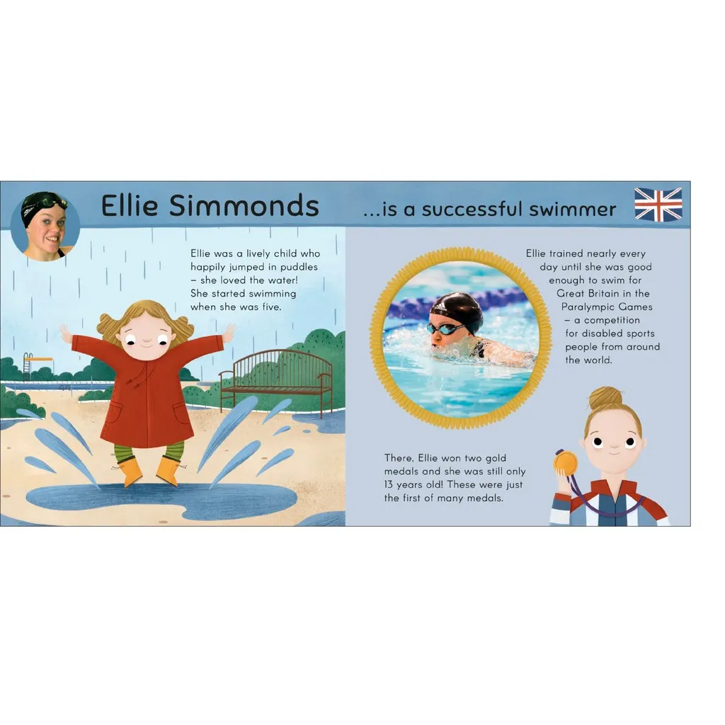 Ảnh Sách truyền cảm hứng Sports Heroes – When I Grow Up - DK 2