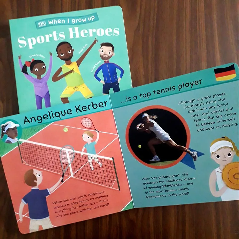 Ảnh Sách truyền cảm hứng Sports Heroes – When I Grow Up - DK 4