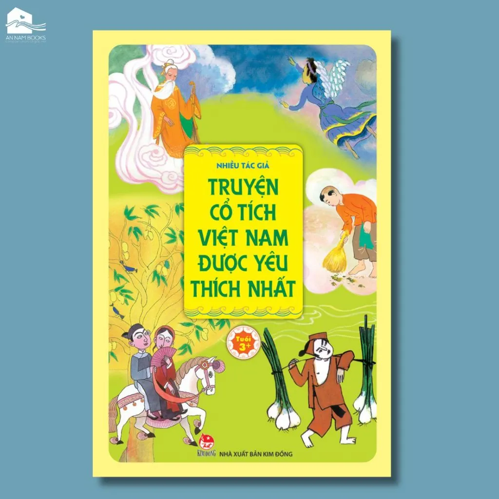 Ảnh Sách - Truyện Cổ Tích Việt Nam Được Yêu Thích Nhất - 10 Phút Mỗi Ngày Kể Chuyện Cho Bé (Tái bản) 1