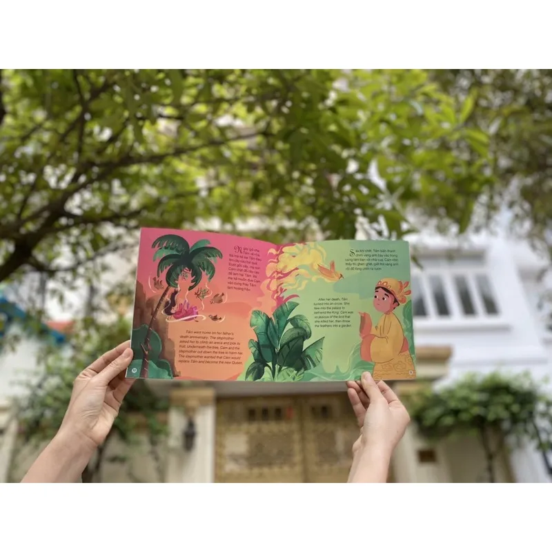 Ảnh Sách - Truyện cổ tích Việt Nam - Song ngữ Việt - Anh (mã lẻ) - Đinh Tị 4