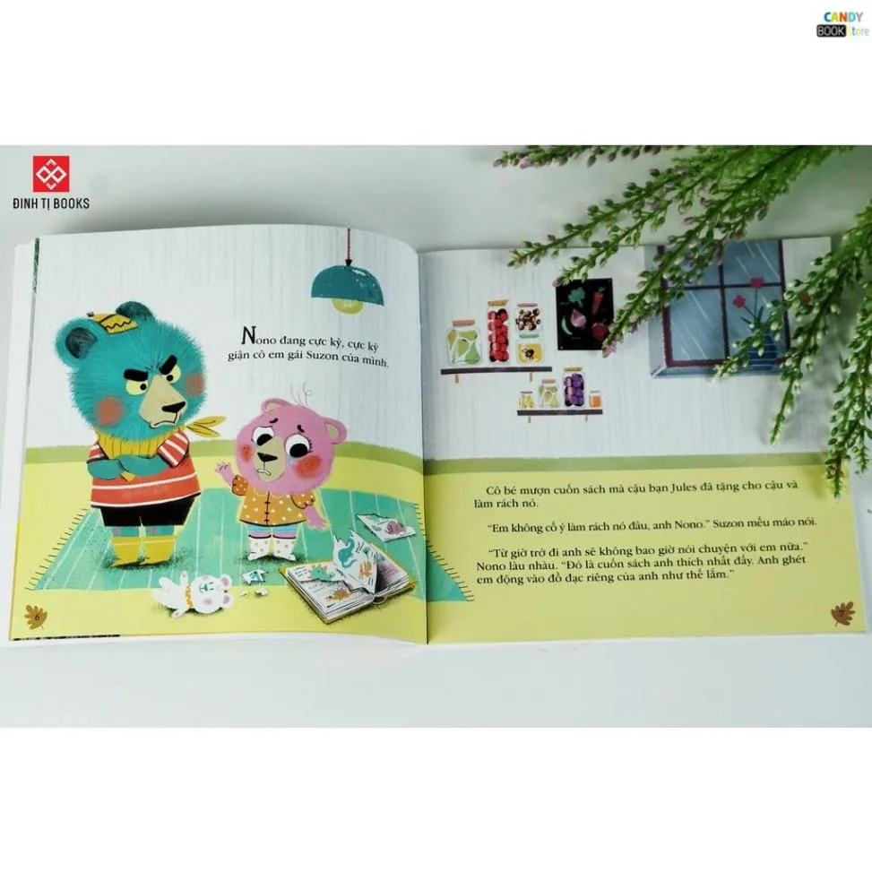 Ảnh SÁCH - Truyện kể bốn mùa - Cơn giận chóng qua - Giúp con kiểm soát cảm xúc 1