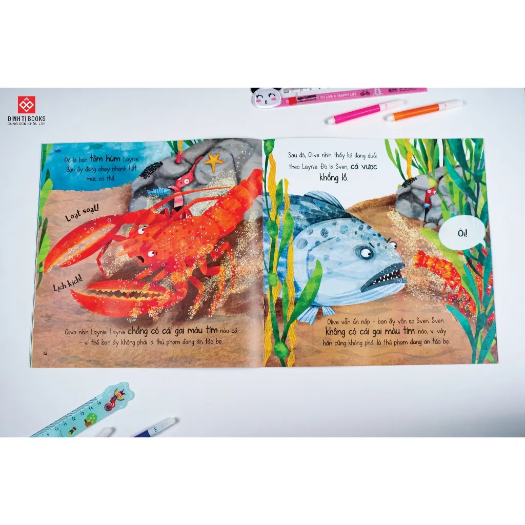Review Sách "Truyện Kể Từ Đại Dương" Đinh Tị Books | Bài Học Hay Cho Bé 3+