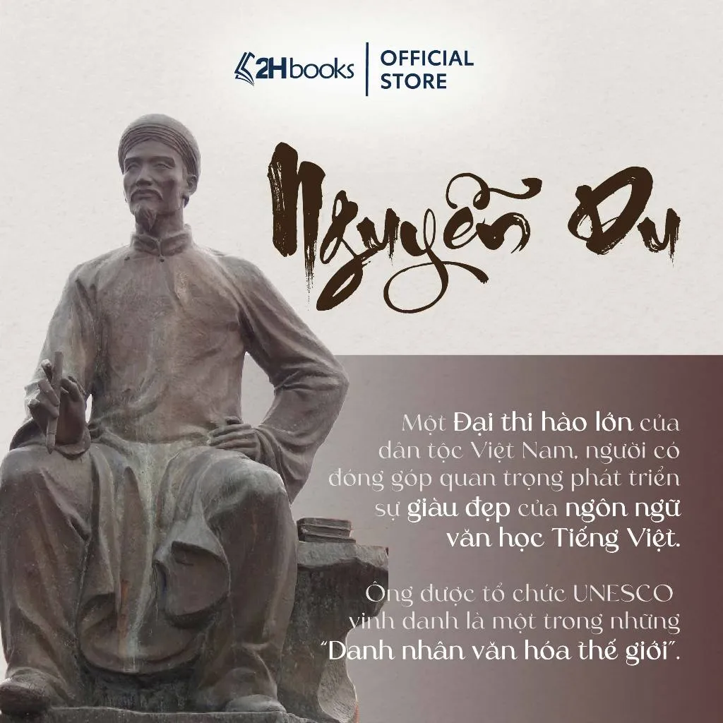 Ảnh Sách Truyện Kiều của Nguyễn Du, văn học kinh điển Việt Nam, thơ ca Việt Nam, Huy Hoàng Bookstore 1
