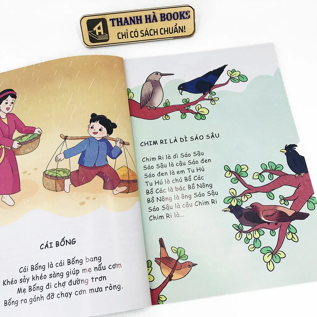 Ảnh Sách - Truyện Tranh Phát Triển Tư Duy Cho Bé (bìa cứng) + Những Bài Đồng Dao, Vè Hay Nhất (bìa mềm) - lẻ tùy chọn 3
