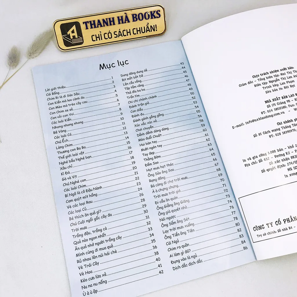 Ảnh Sách - Truyện Tranh Phát Triển Tư Duy Cho Bé (bìa cứng) + Những Bài Đồng Dao, Vè Hay Nhất (bìa mềm) - lẻ tùy chọn 4