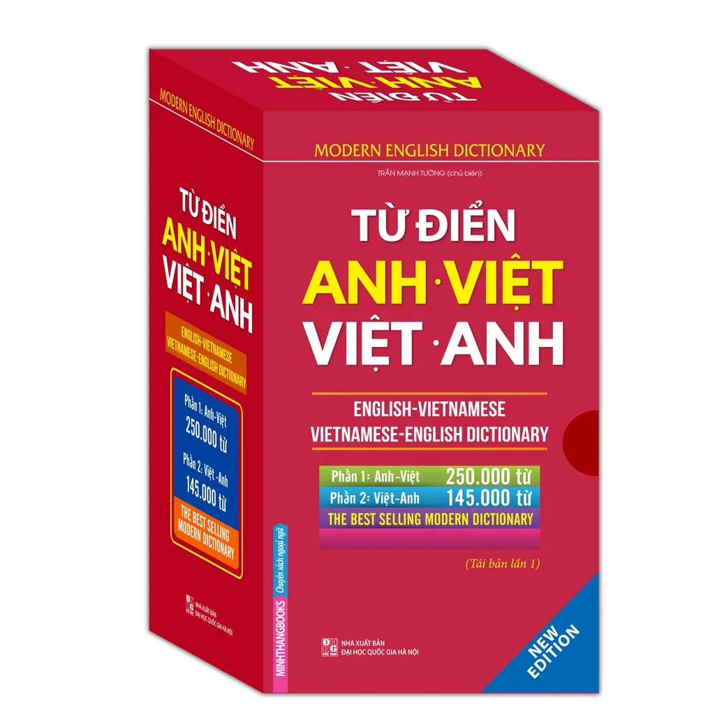 Ảnh Sách - Từ điển Anh Việt - Việt Anh (bìa mềm tái bản 02) 1