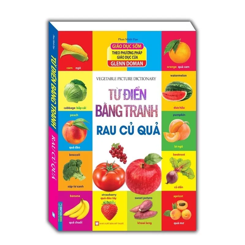 Ảnh Sách - Từ Điển Bằng Tranh ( Rau Củ Quả ) 2